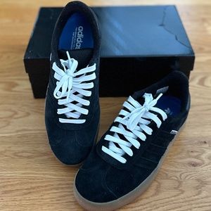 adidas Originals NIB Gazelle Adv Black Suede Sneakers (7)